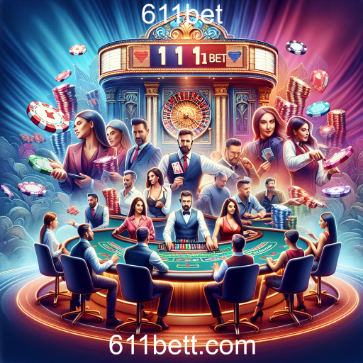 Explore a Emoção do Cassino Ao Vivo na 611bet